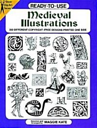 Ready-To-Use Medieval Illustrations (Paperback)