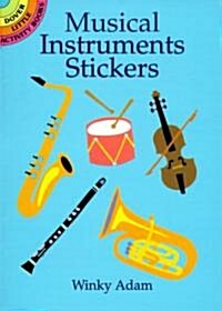 Musical Instruments Stickers (Paperback)