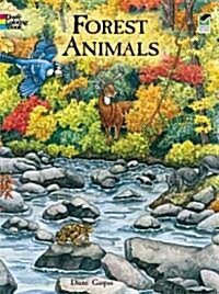 Forest Animals Coloring Book (Paperback)