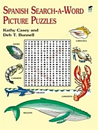 Spanish Search-A-Word Picture Puzzles (Paperback)