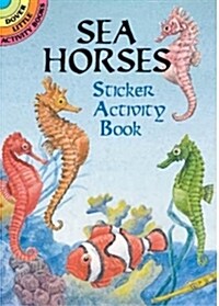 Sea Horses Sticker Activity Book (Paperback)