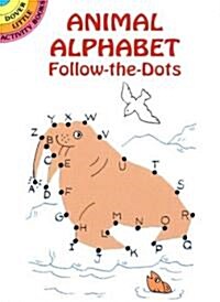 Animal Alphabet Follow-The-Dots (Paperback)