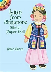 Lian from Singapore Sticker Paper Doll (Paperback)