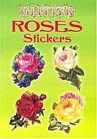 Glitter Roses Stickers (Novelty)