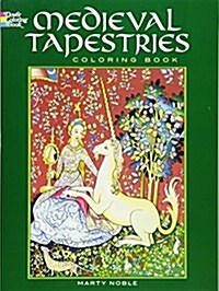 Medieval Tapestries Coloring Book (Paperback)
