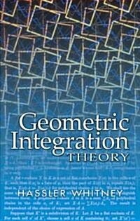 Geometric Integration Theory (Paperback)