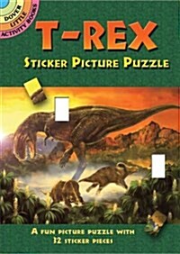 T-Rex Sticker Picture Puzzle (Paperback)