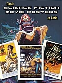 Classic Science Fiction Movie Posters: 24 Cards (Paperback)