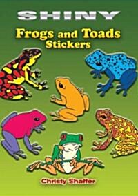 Shiny Frogs and Toads Stickers (Paperback)