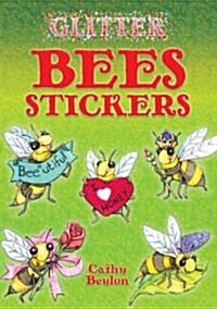 Glitter Bees Stickers (Paperback)