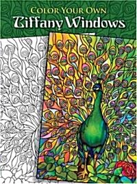 Color Your Own Tiffany Windows (Paperback)