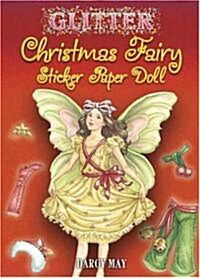 Glitter Christmas Fairy Sticker Paper Doll (Paperback)