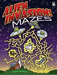 Alien Invasion! Mazes (Paperback, Green)