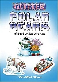 Glitter Polar Bears Stickers (Hardcover)