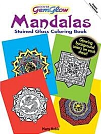 Mandalas Stained Glass Coloring Book (Paperback)