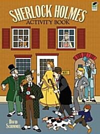 Sherlock Holmes Activity Book (Paperback, Green)