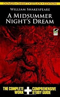 A Midsummer Nights Dream Thrift Study Edition (Paperback, Study)