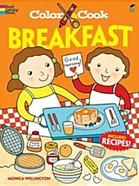 Color & Cook Breakfast (Paperback, Green)