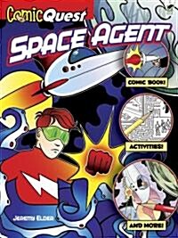 ComicQuest Space Agent (Paperback, Green)