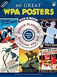 60 Great Wpa Posters Platinum DVD and Book [With DVD] (Paperback)