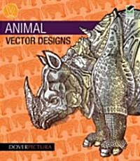 Animal Vector Designs [With CDROM] (Paperback, Green)