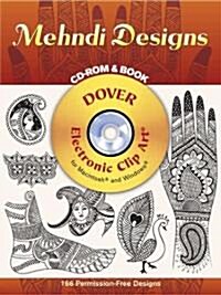 [중고] Mehndi Designs [With CDROM] (Paperback)