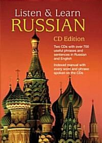 Listen & Learn Russian (CD Edition) [With 66-Page Book] (Audio CD)