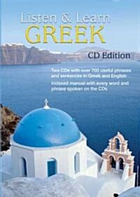 Listen & Learn Greek [With 59-Page Book] (Audio CD)