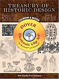 Treasury of Historic Design [With CDROM] (Paperback)