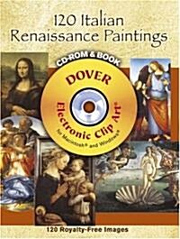 120 Italian Renaissance Paintings (CD-ROM, Paperback)