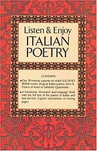 Listen & Enjoy Italian Poetry (Cassette Edition) (Paperback)