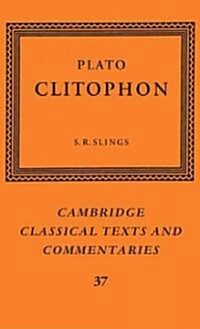 Plato: Clitophon (Hardcover)