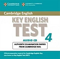 Cambridge Key English Test 4 Audio CD (CD-Audio)