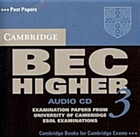 Cambridge BEC Higher 3 Audio CD (CD-Audio)