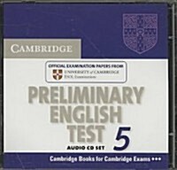 Cambridge Preliminary English Test 5 Audio CD Set (2 CDs) (CD-Audio)