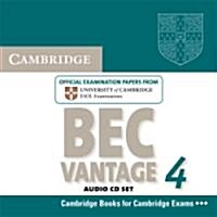 Cambridge BEC 4 Vantage Audio CDs (2) : Examination Papers from University of Cambridge ESOL Examinations (CD-Audio)