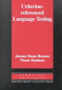 Criterion-referenced language testing