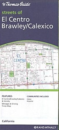 Rand McNally El Centro/ Brawley/ Calexico, California (Map, FOL)