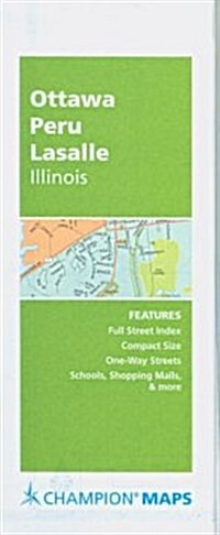 Champion Maps Ottawa, Peru, Lasalle, Illinois (Map, FOL)