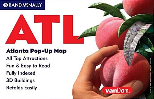 VanDam Atlanta, Georgia Pop-Up Map (Map, FOL)