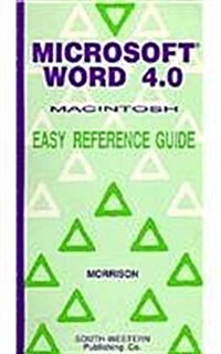 Microsoft Word 4.0, Macintosh: Easy Reference Guide (Paperback)