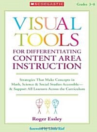 Visual Tools for Differentiating Content Area Instruction, Grades 3-8: Strategies That Make Concepts in Math, Science & Social Studies Accessible--& S (Paperback)