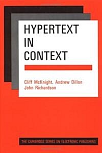 Hypertext in Context (Hardcover)