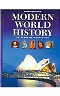 [중고] McDougal Littell World History: Patterns of Interaction: Student Edition Grades 9-12 Modern World History 2005                                    (Hardcover)