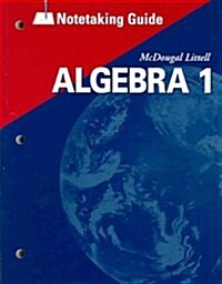 McDougal Littell Algebra 1: Notetaking Guide (Student) (Paperback)