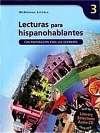?Avancemos!: Lecturas Para Hispanohablantes (Student) with Audio CD Level 3 (Paperback)