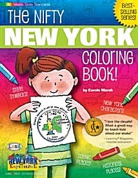 The Nifty New York Coloring Book! (Paperback)