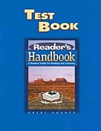 Readers Handbook Test Book: A Student Guide for Reading and Learning (Paperback, Student)