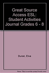 Student Activities Journal Grades 5-12 (Paperback, Teacher)