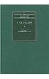 The Cambridge Companion to the Piano (Hardcover)